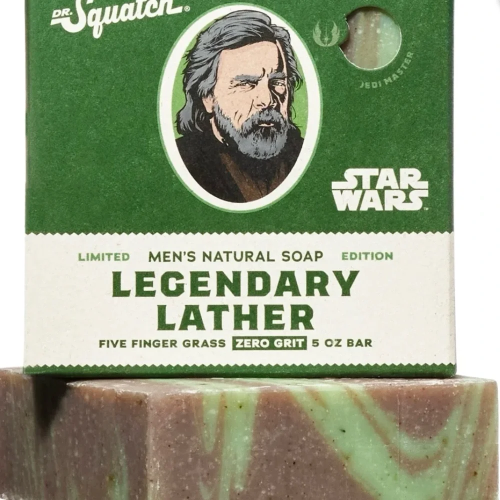 Dr. Squatch Legendary Lather Star Wars Natural Bar Soap for Men, 5 oz x 2